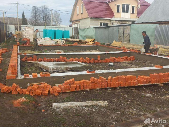 Строители: Фундаменты/Заборы/Навесы/Крыши