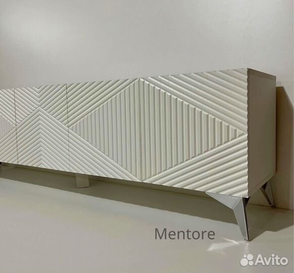 Тумба тв Bravo с фрезеровкой (конструктор)