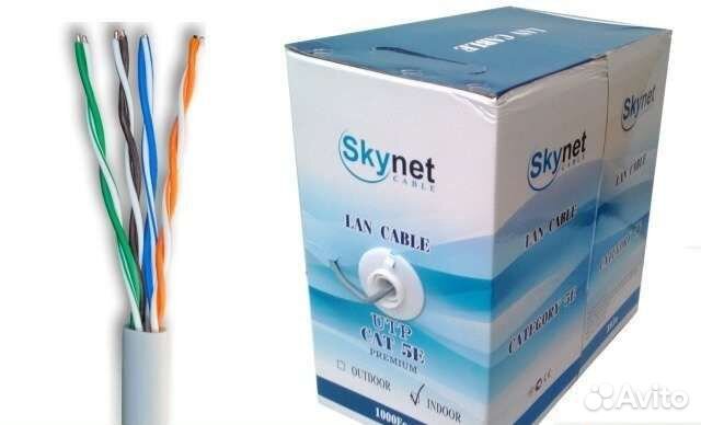 UTP и FTP. Витая пара 305м. Новый кабель