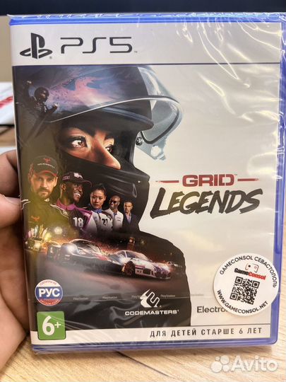 Grid Legends диск для PS5 новый