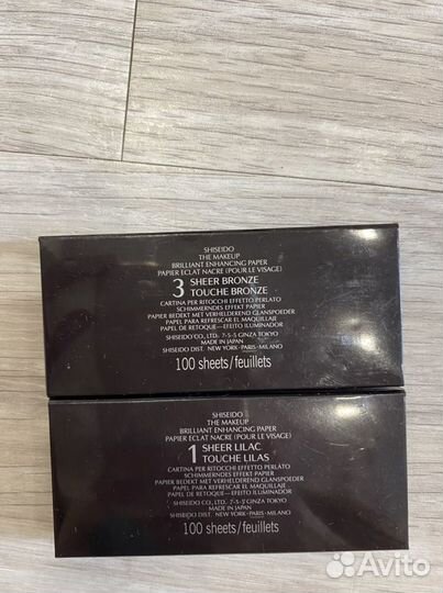 Бумага бриллиантовая Shiseido