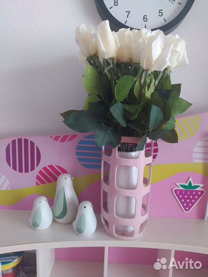 Искусственные цветы розы