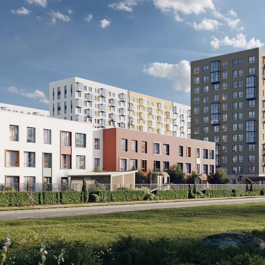 1-к. квартира, 35,1 м², 4/13 эт.