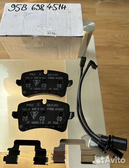 Колодки тормозные задние, Porsche Macan 95B-2