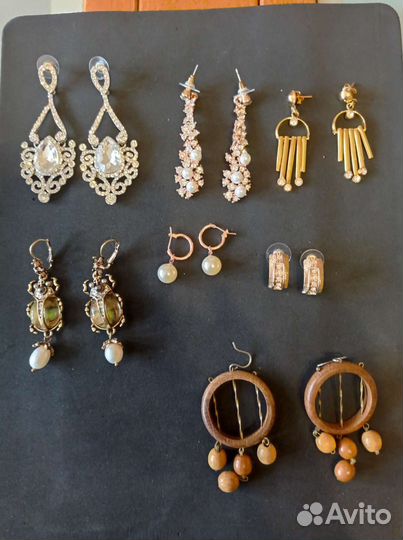 Серьги разные, листайте
