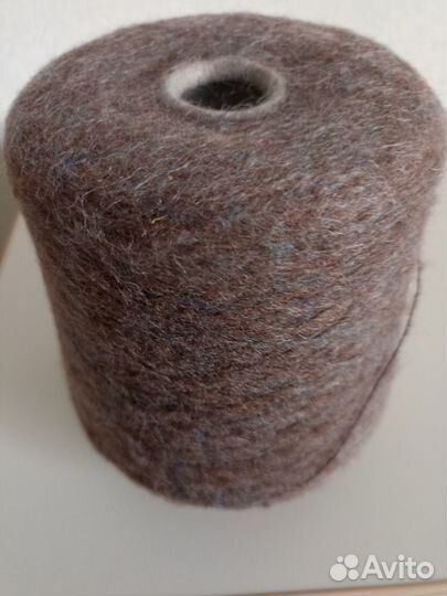 Пряжа мохер и альпака на бобинах