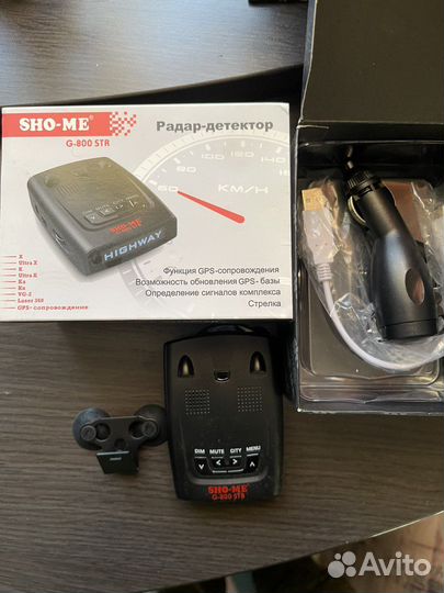 Радар-детектор SHO-ME G-800str highway