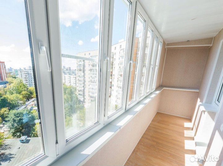 Балконы под ключ / Остекление балконов