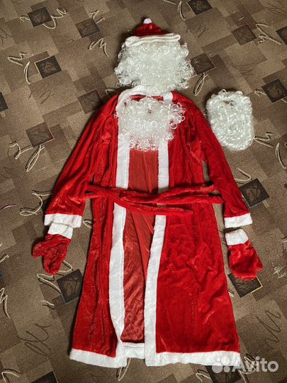 Костюм деда мороза взрослый