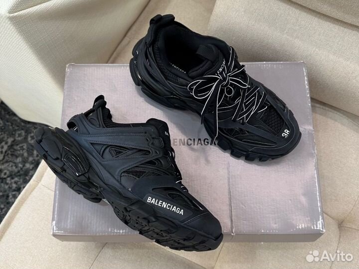 Balenciaga track 1 черные женские