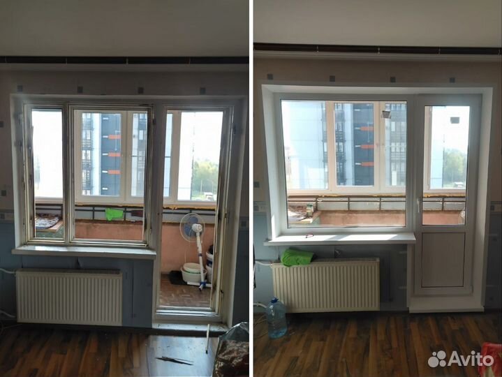 Окна пвх новые / монтаж пластиковых окон