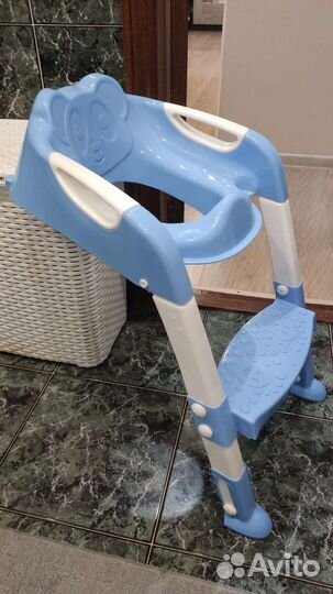 Сидушка на унитаз со ступенькой