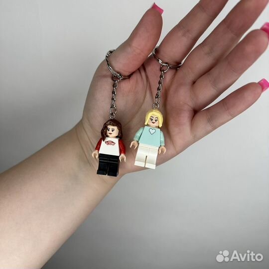 Брелок на ключи лего lego на заказ