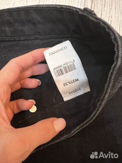 12 storeez джинсы черные