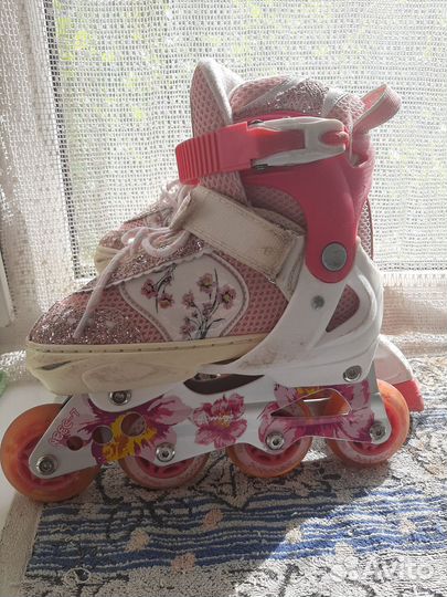 Роликовые коньки детские 32-35р