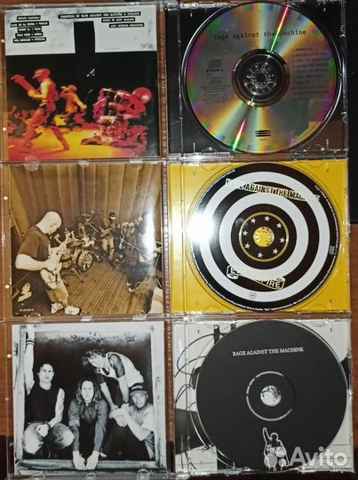 Rage against the machine 3 CD диска