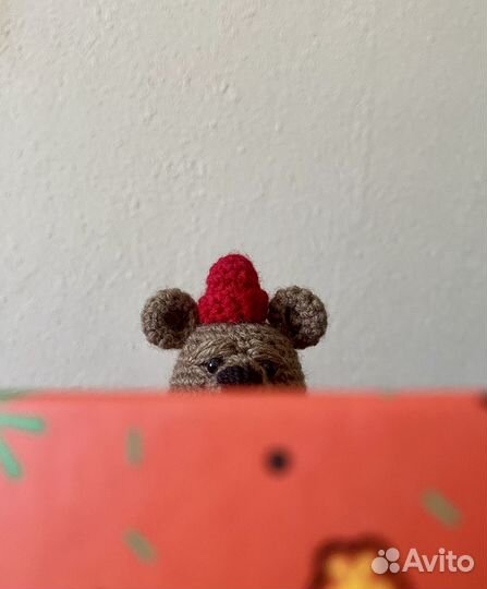 Вязаный мишка