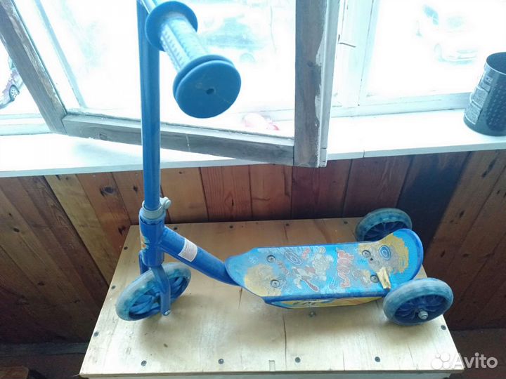 Самокат детский трехколесный