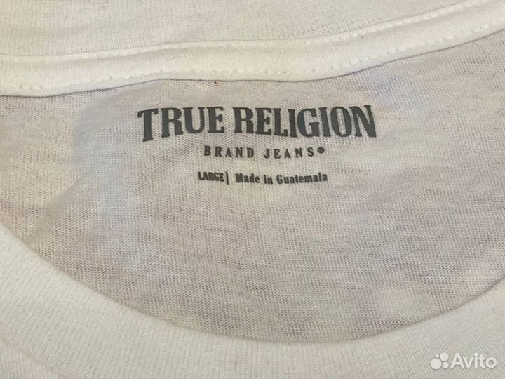 Оригинальная футболка True Religion градиент L