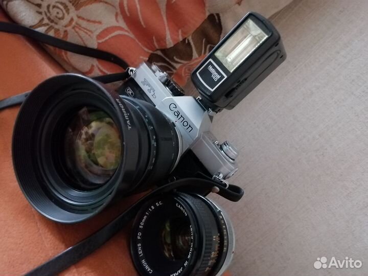 Пленочный фотоаппарат canon FTb