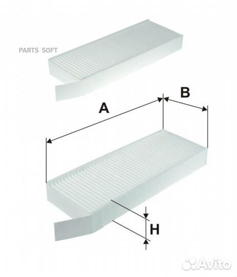 Filtron K13282X Фильтр салона peugeot 308 13- (упа
