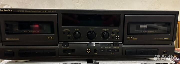 Кассетная дека technics 777