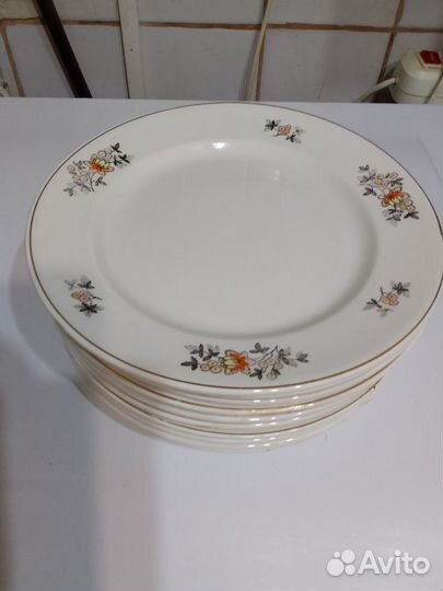 Супница тарелки зик гдр селедочница фарфор СССР