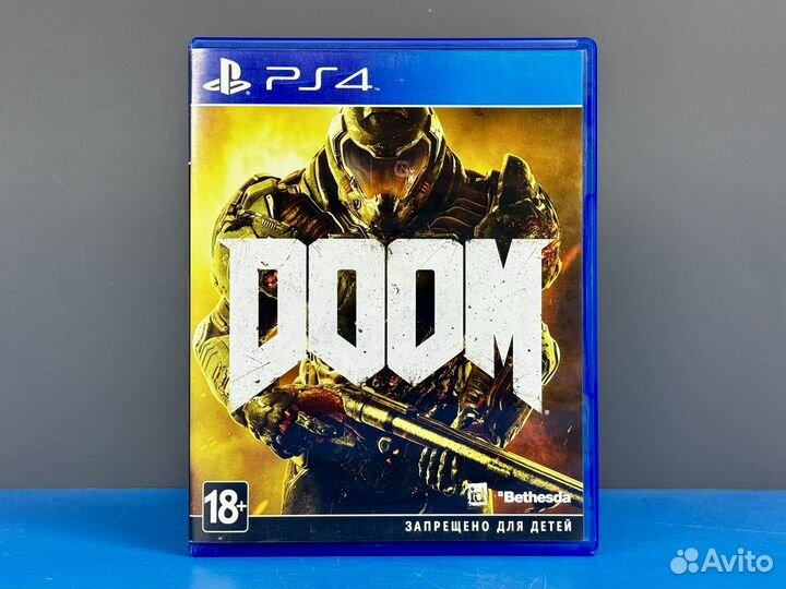 Doom 2016 (диск, Sony PS4/PS5)