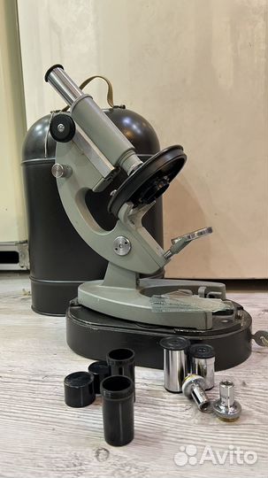 Микроскоп мбу-4 рабочий