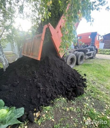 Чернозем / земля плодородная / грунт