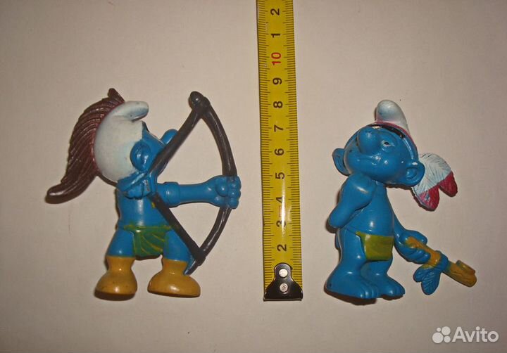 Солдатики киндеры Негры гдр и Индейцы. Смурфики