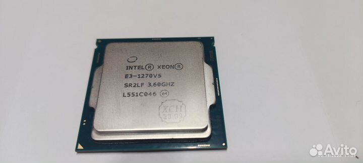 Xeon e3-1270v5