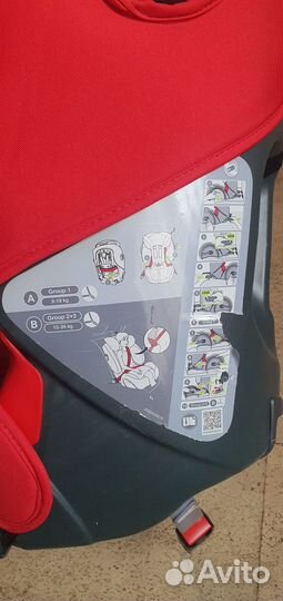 Автокресло britax romer kidfix с isofix evola 1-2