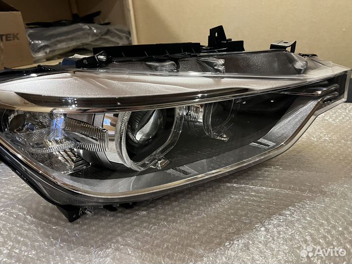 Комплект передних фар BMW F30 дорестайлинг