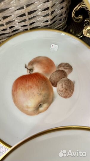 Антикварные тарелки и блюдо Thomas