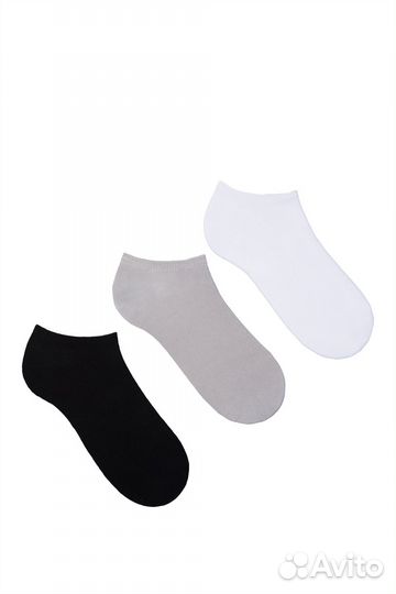 Носки женские короткие 5 пар 3х цветов