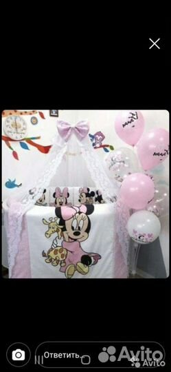 Бортики в кроватку