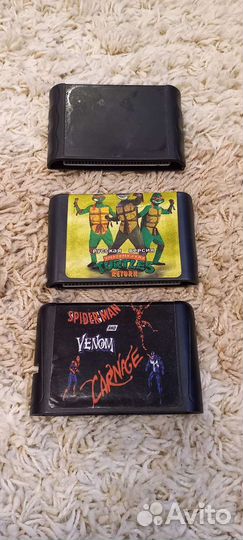 Катриджи для sega