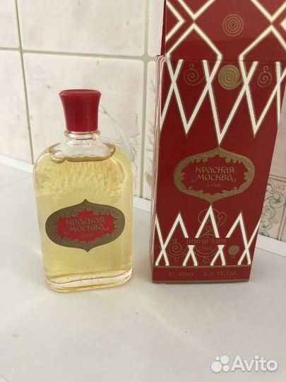 Духи винтаж Красная Москва