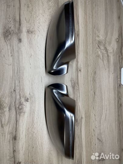 Накладки на зеркала алюминиевые Audi A6 C7 4G