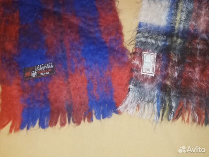 Шарфы из СССР, натур.шерсть, новый и б/у