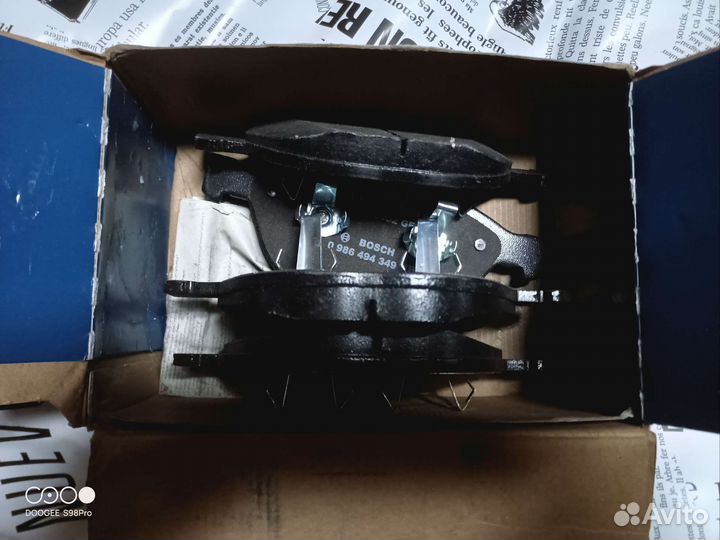 Тормозные накладки