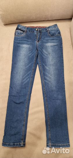 Джинсы acoola 158 утеплённые