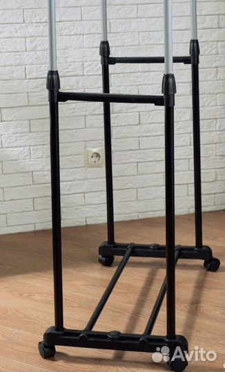 Вешалка напольная двойная рейл