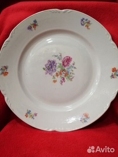 Большая советская тарелка, большое блюдо