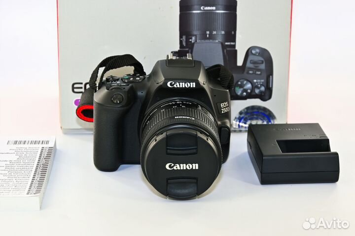 Canon EOS 250D 24.0MP цифрозеркалка Kit Canon18-55