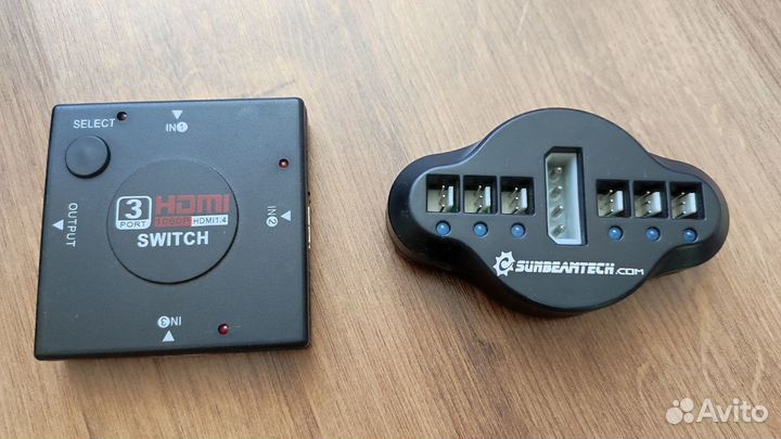 Переходники, удлинители, разветвители, память