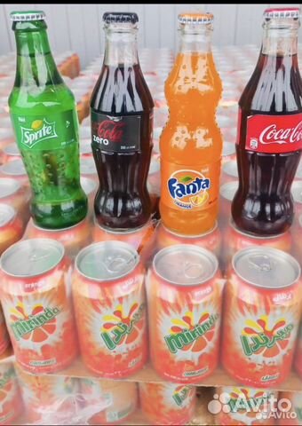 Кока кола пепси спрайт 7up Mirinda Fanta