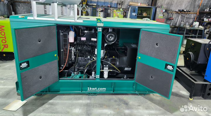 Дизельный генератор 80 кВт Strateg в кожухе