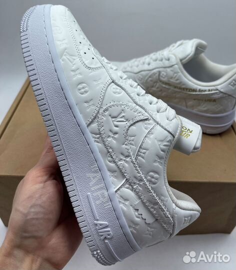 Nike Louis Vuitton x Air Force Triple White (Найк)